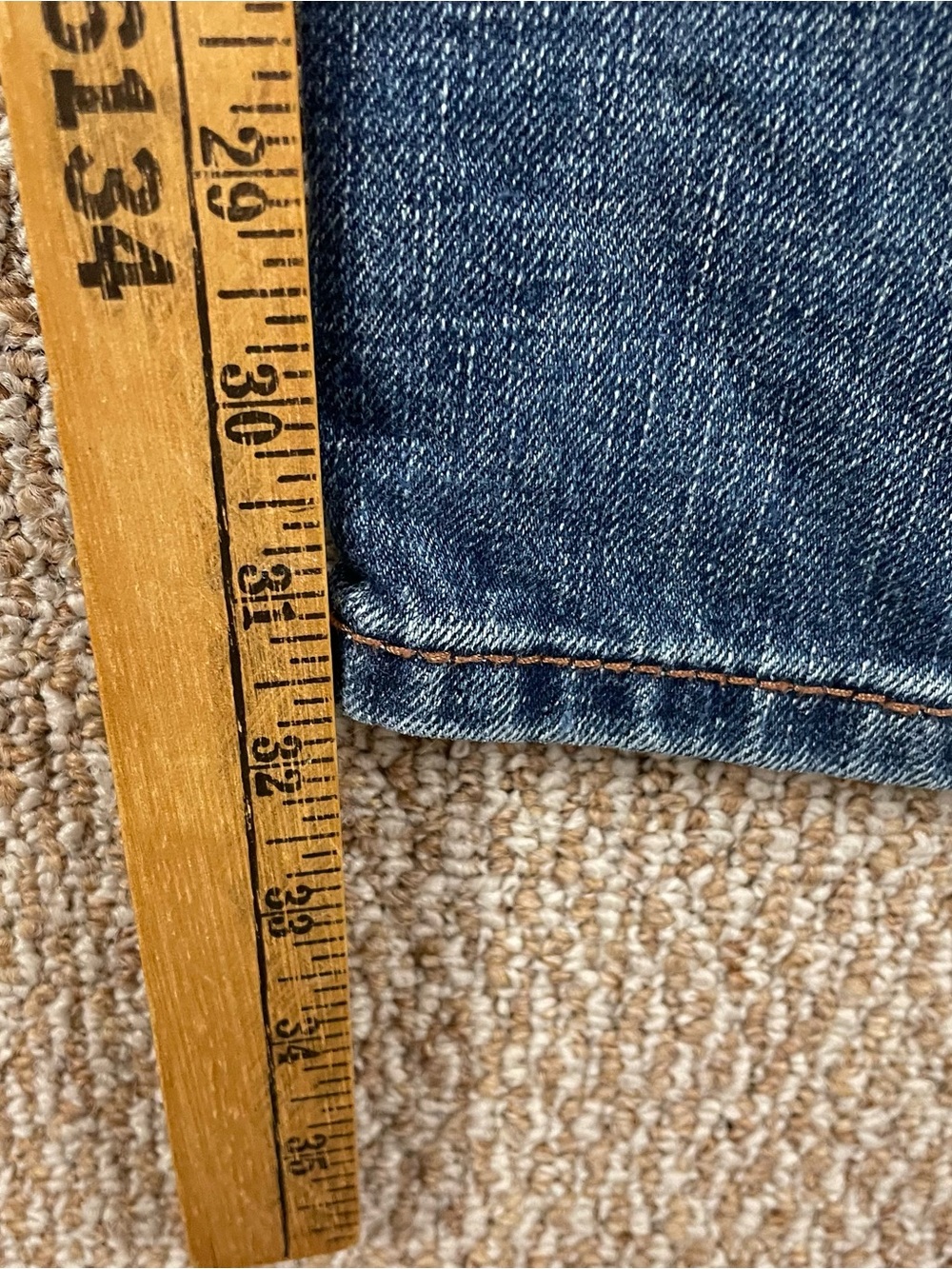 Ariat M4 Jeans Mens 31x32 Relaxed Boot Western Workwear Cowboy Denim Rodeo T696 - Picture 10 of 13